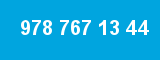 978 767 13 44 978 767 13 44